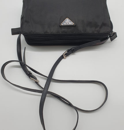 Prada nylon mini crossbody bag