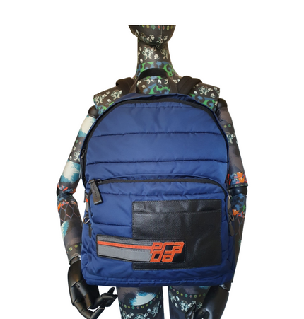 PRADA  cloth padded backpack