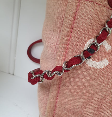 Chanel North South deauvile shoulder bag