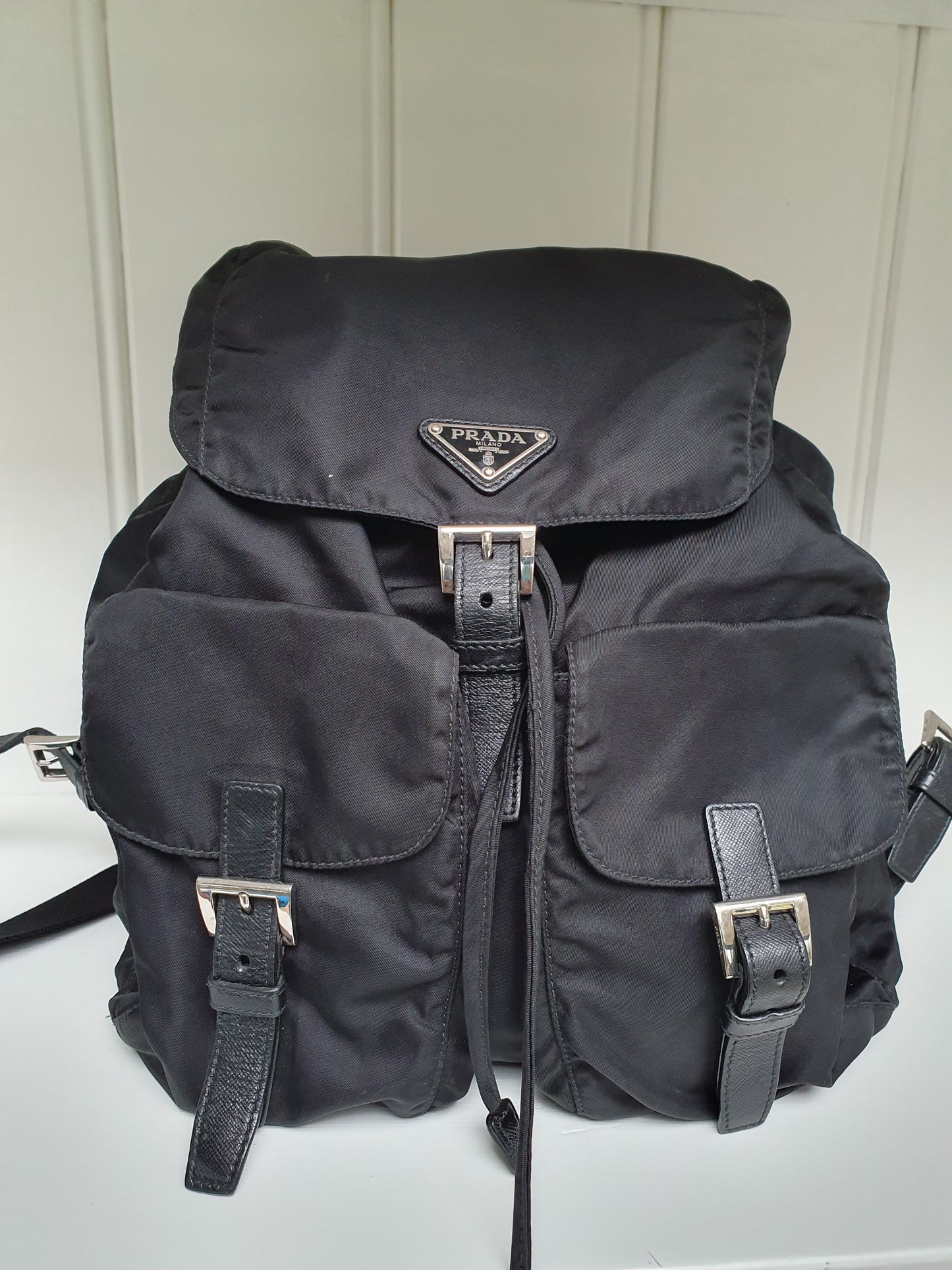 Prada renylon backpack