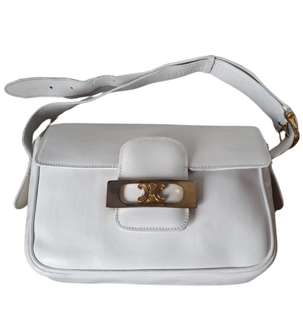 Celine vintage triomphe shoulder bag