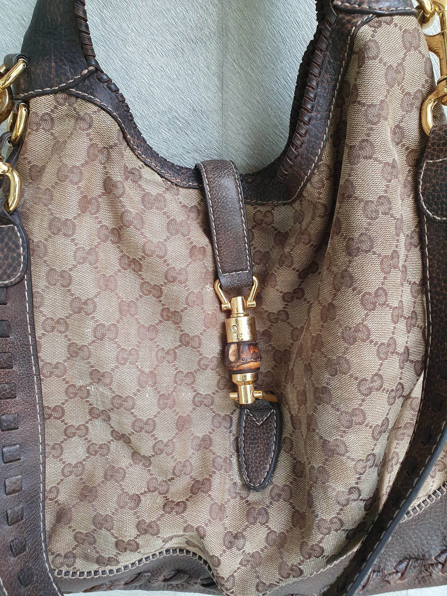 Gucci large jackie shoulder bag