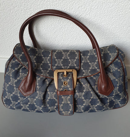 Celine triomphe vintage shoulder bag