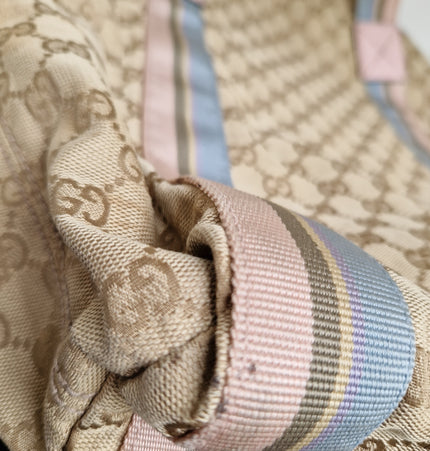 Gucci cloth tote bag