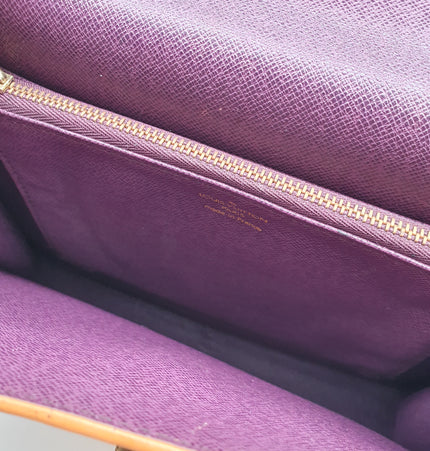 Louis vuitton malesherbes handbag epi leather