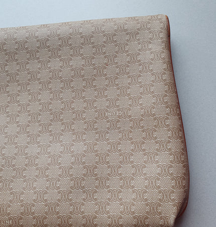 Celine vintage triomphe clutch bag