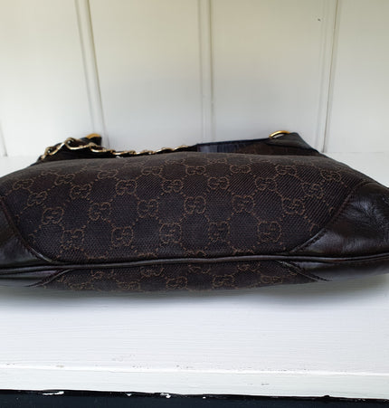 Gucci shoulder cloth bag