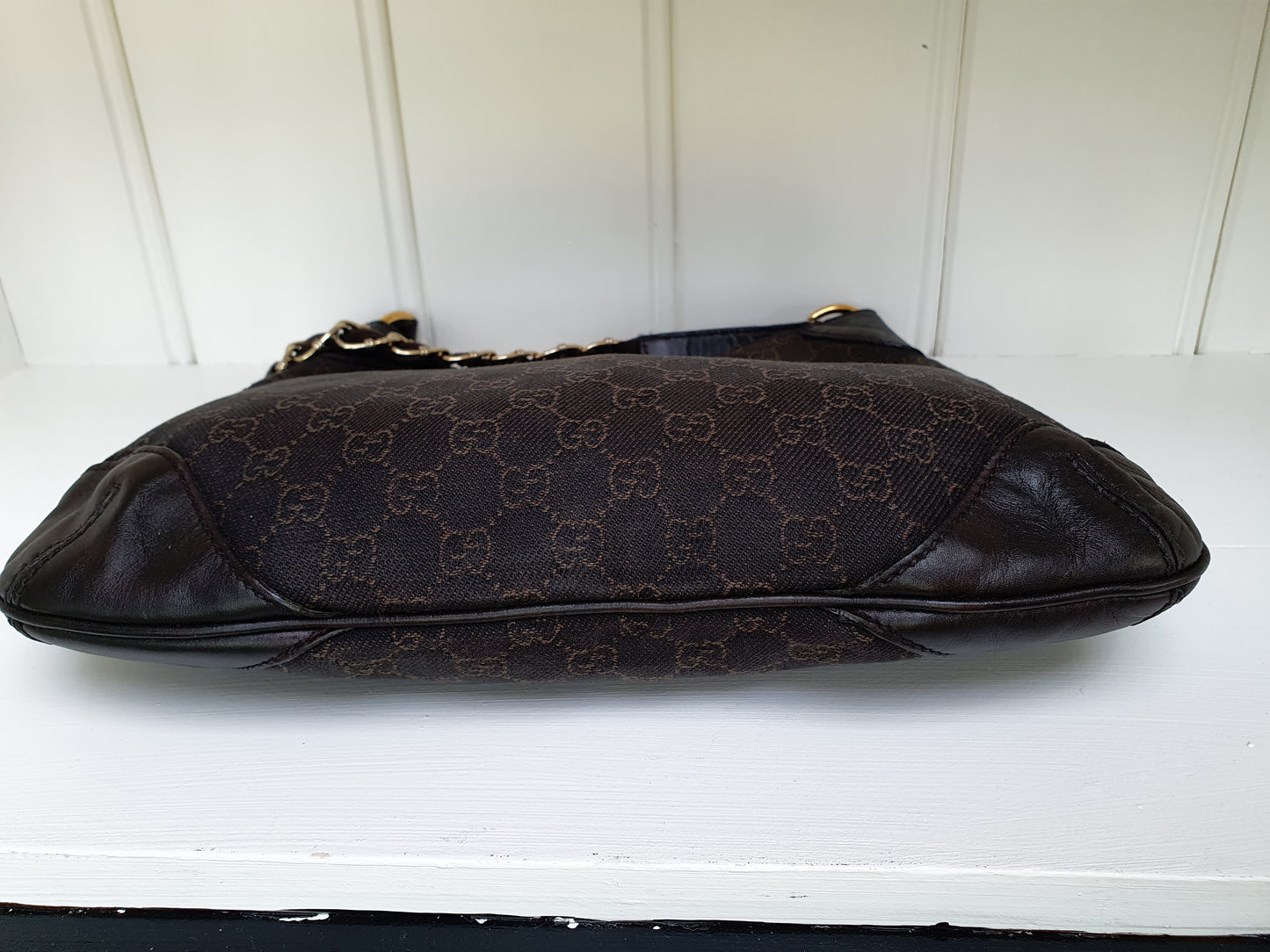 Gucci shoulder cloth bag