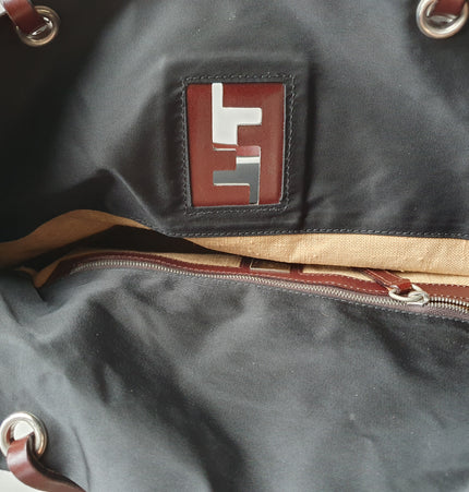 Fendi cloth vintage shoulder bag