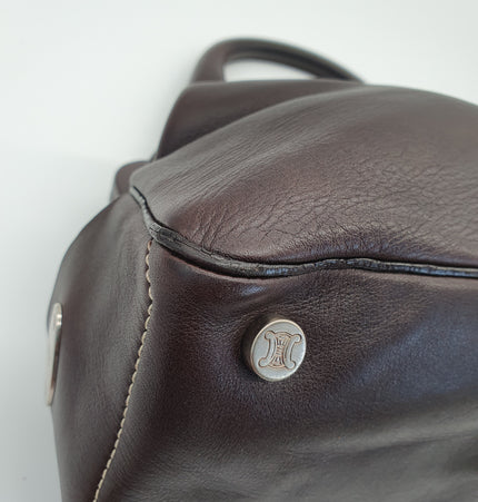 Celine vintage kiss lock handbag
