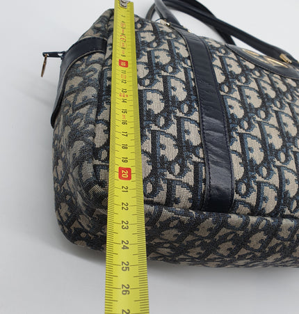 Dior bowling vintage denim monogram bag