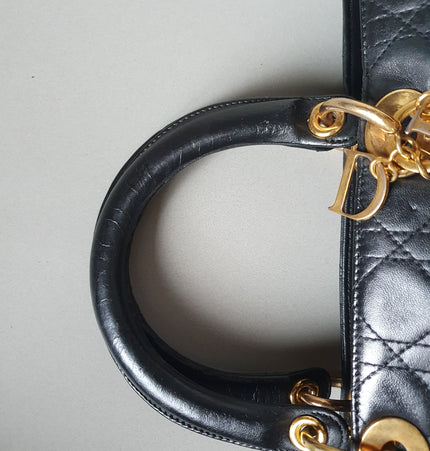Dior lady dior vintage handbag