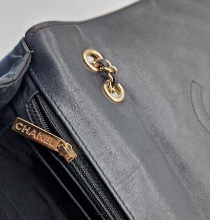 Chanel chevron crossbody bag