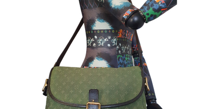 Louis Vuitton cloth crossbody bag