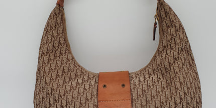Dior Street chic denim hobo bag