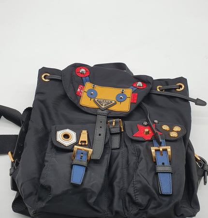 Prada robot backpack