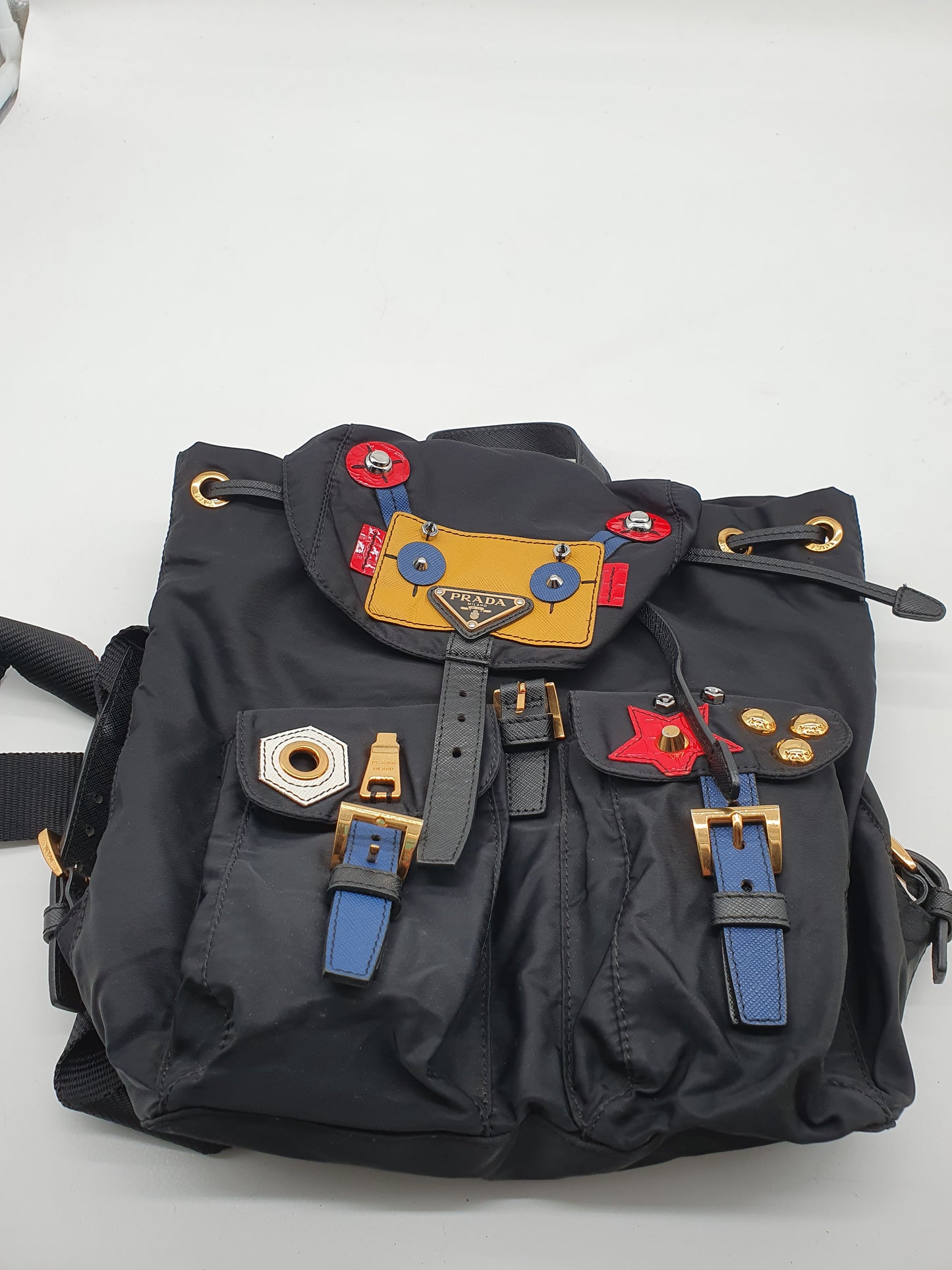 Prada robot backpack