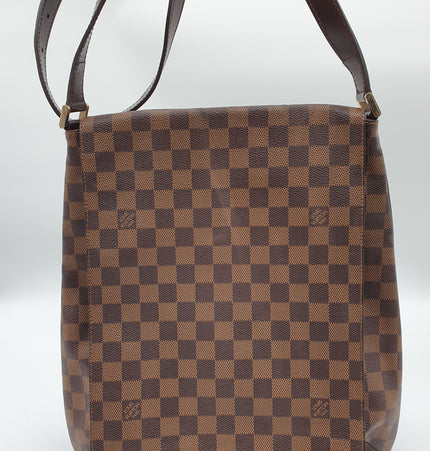 Louis vuitton musset tango Damier Ebene Crossbody bag