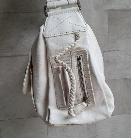 Dior leather shoulder bag