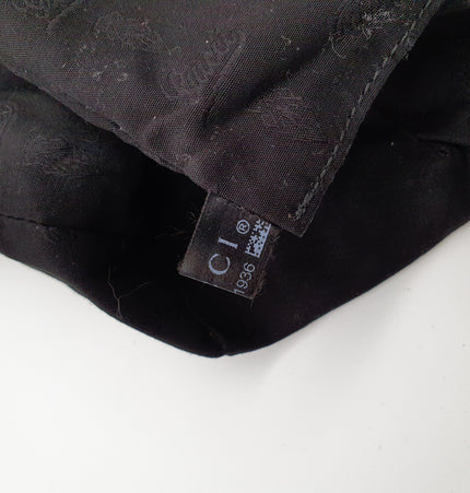 GUCCI  bamboo leather shoulder bag