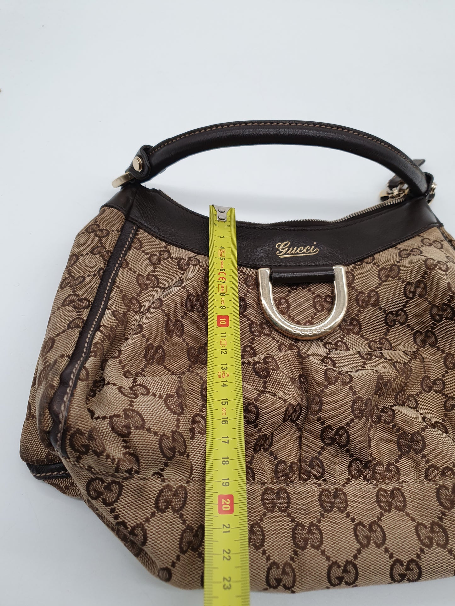 Gucci D ring shoulder bag