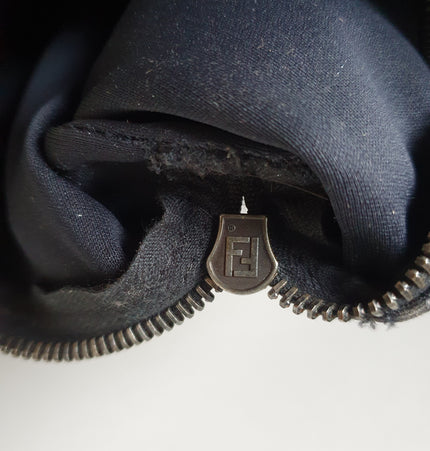 Fendi cloth clutch
