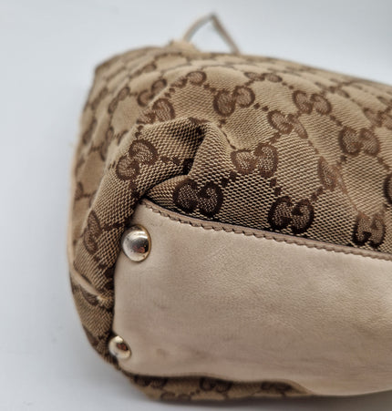 Gucci cloth shoulder bag