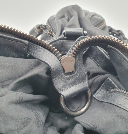 Gucci leather handbag