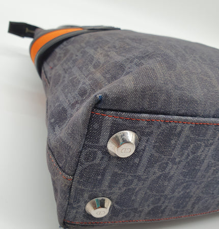 Dior Flight denim bag