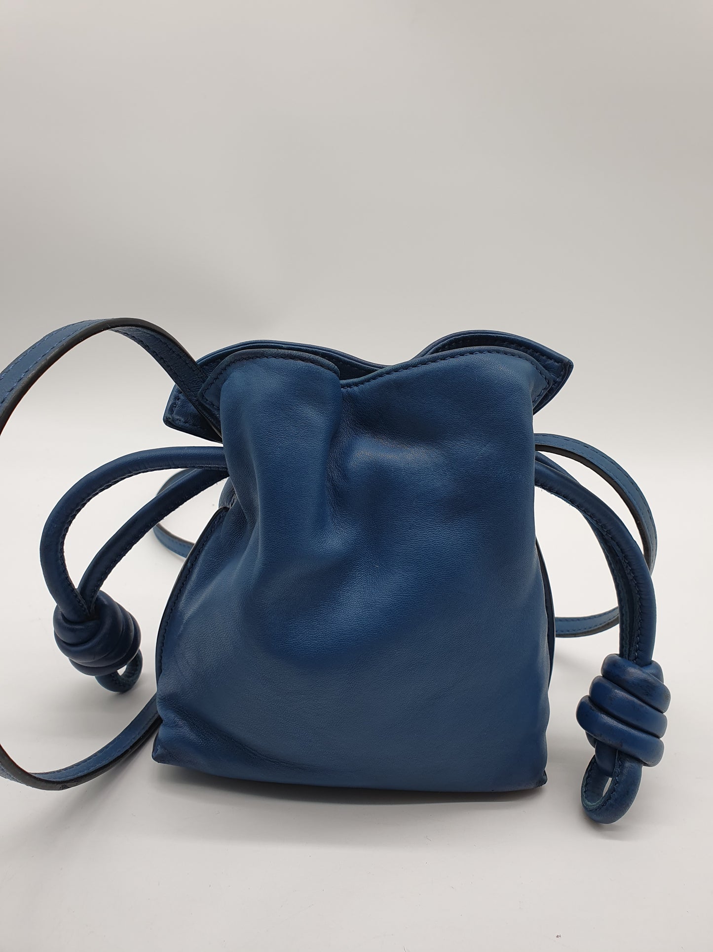 Loewe flamenco knot crossbody bag