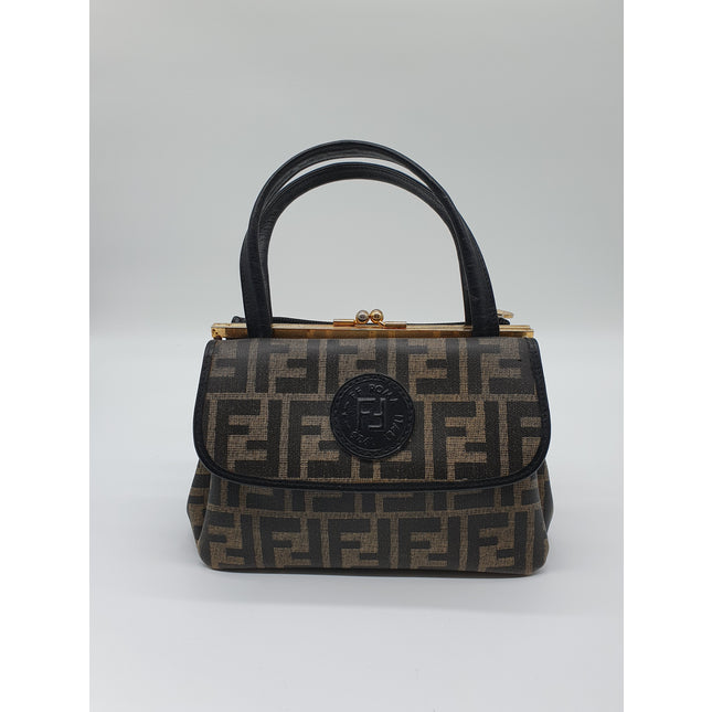 Fendi Rare vintage kiss lock bag
