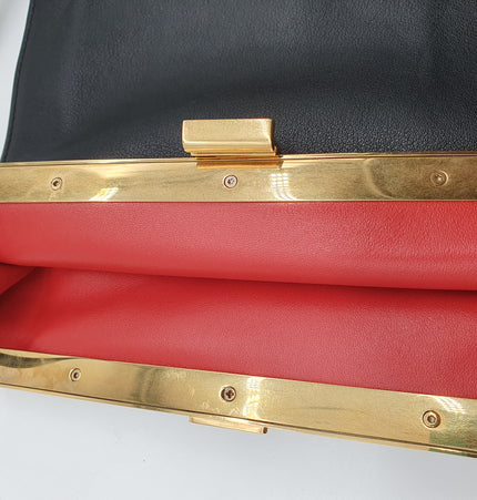 Celine clasp crossbody bag