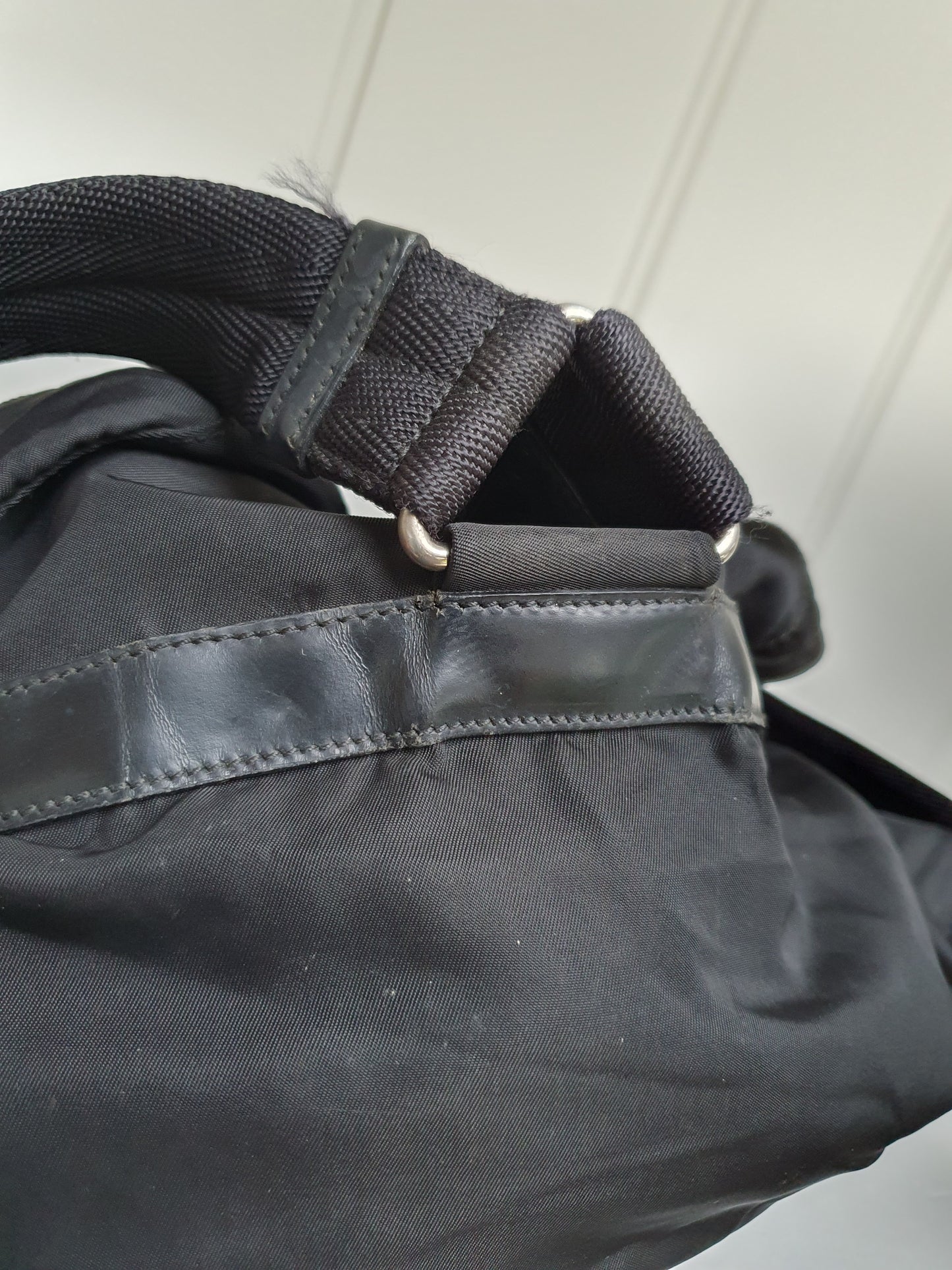 Prada nylon backpack