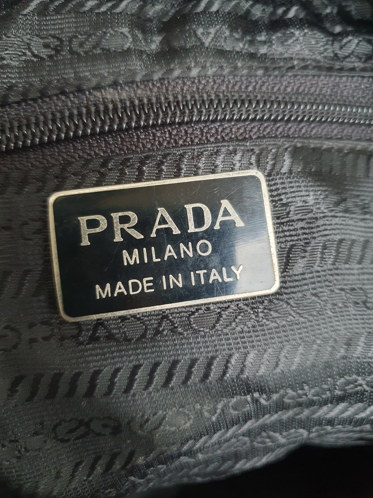 Prada nylon backpack