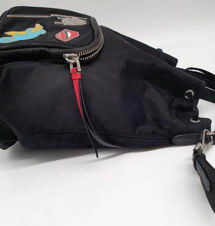 Prada duet crossbody bag