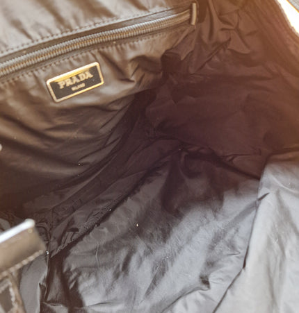 Prada cloth handbag