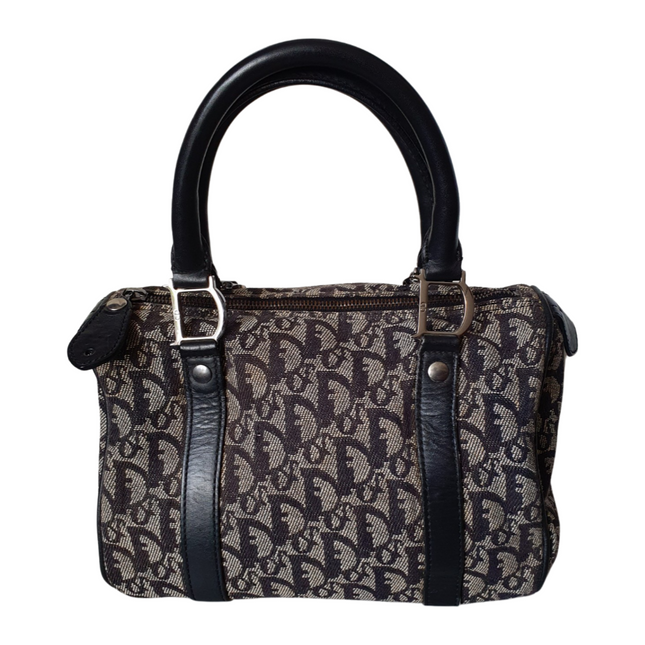 Dior Boston denim bag