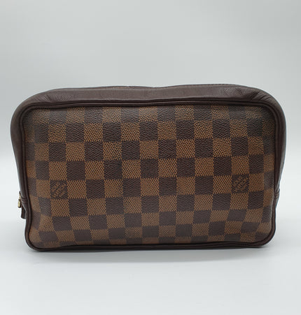 Louis Vuitton Damier Ebene  beauty pouch
