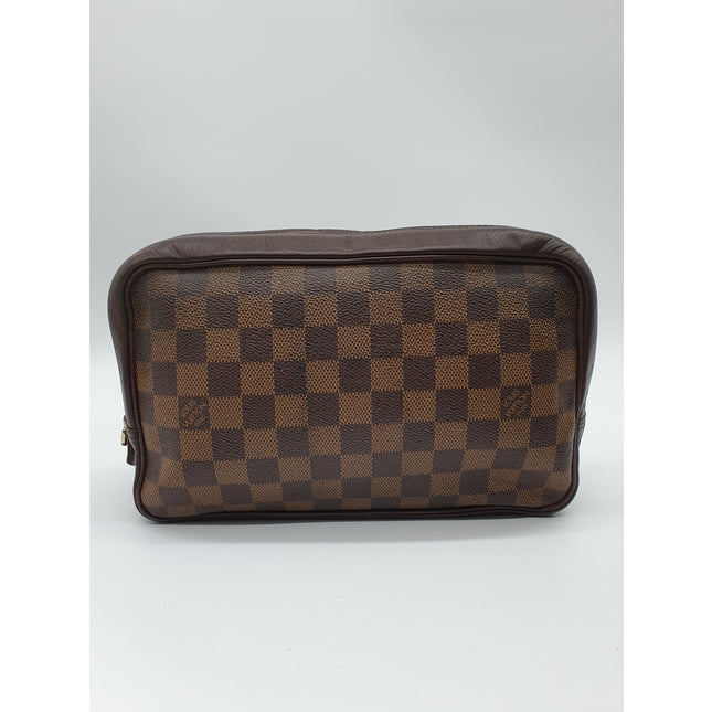 Louis Vuitton Damier Ebene  beauty pouch