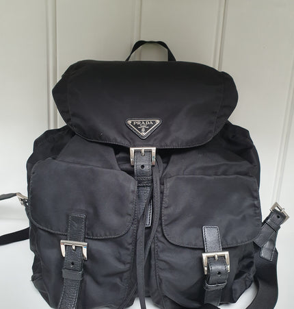 Prada renylon backpack