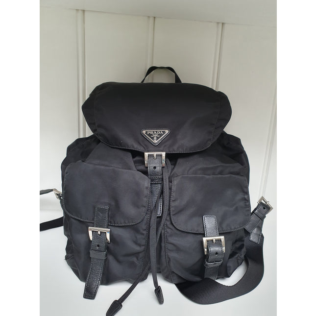 Prada renylon backpack