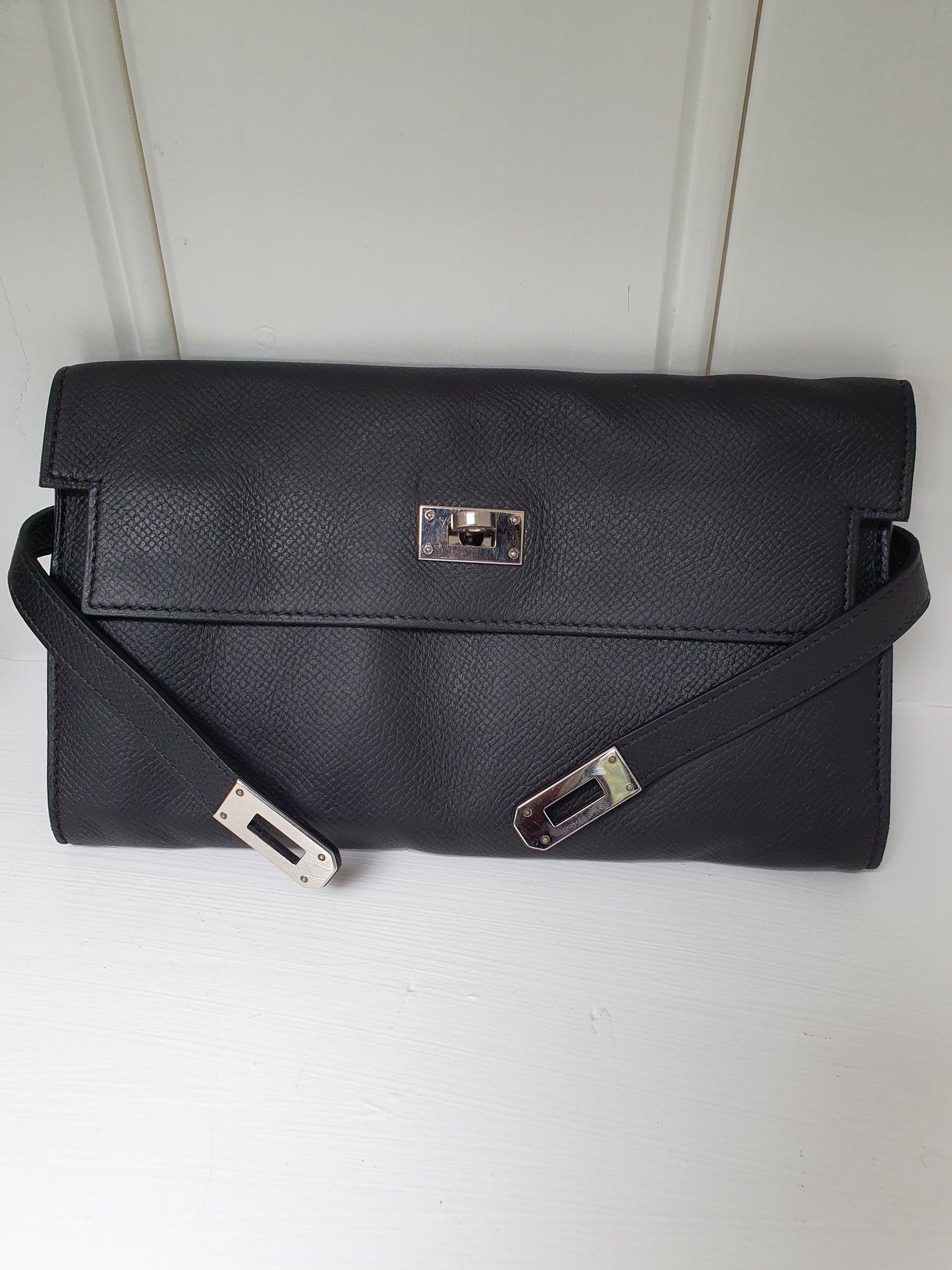 Hermes Kelly clutch bag