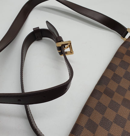 Louis vuitton musset tango Damier Ebene Crossbody bag