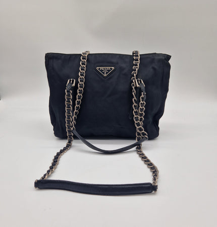 Prada cloth shoulder bag