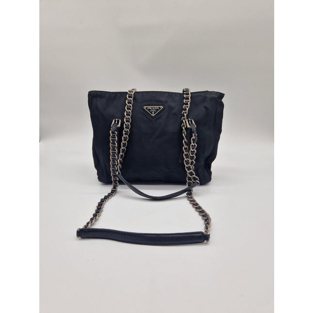 Prada cloth shoulder bag