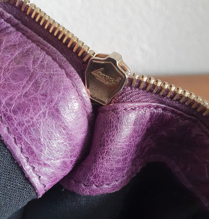 Balenciaga perforated City bag