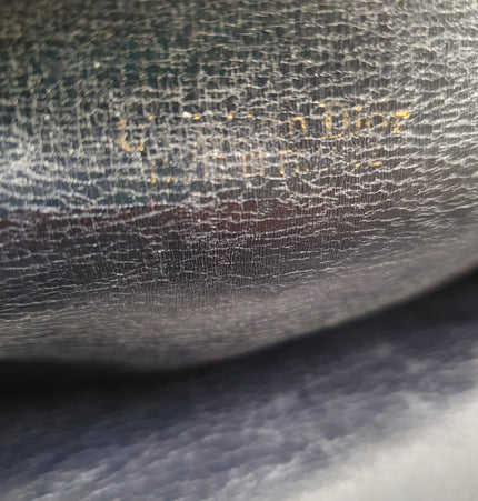 Dior vintage monogram denim clutch bag