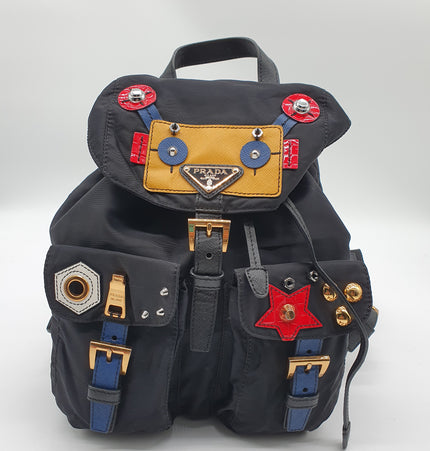 Prada robot backpack