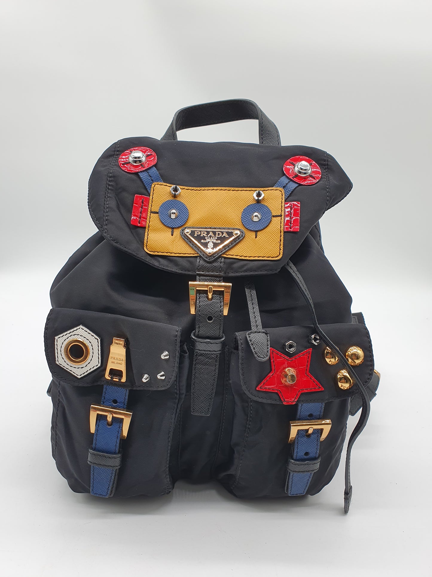 Prada robot backpack