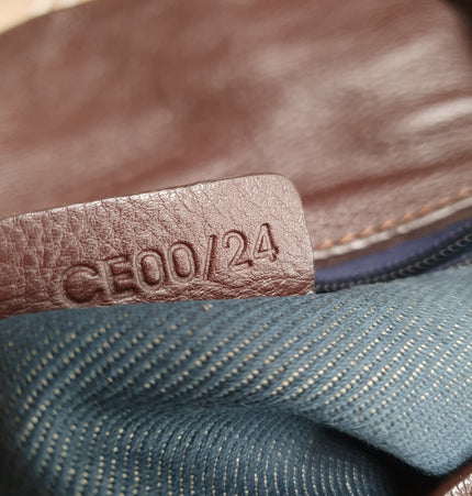 Celine denim vintage shoulder bag